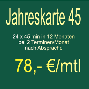 Button Jahreskarte 45