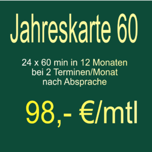 Button Jahreskarte 60